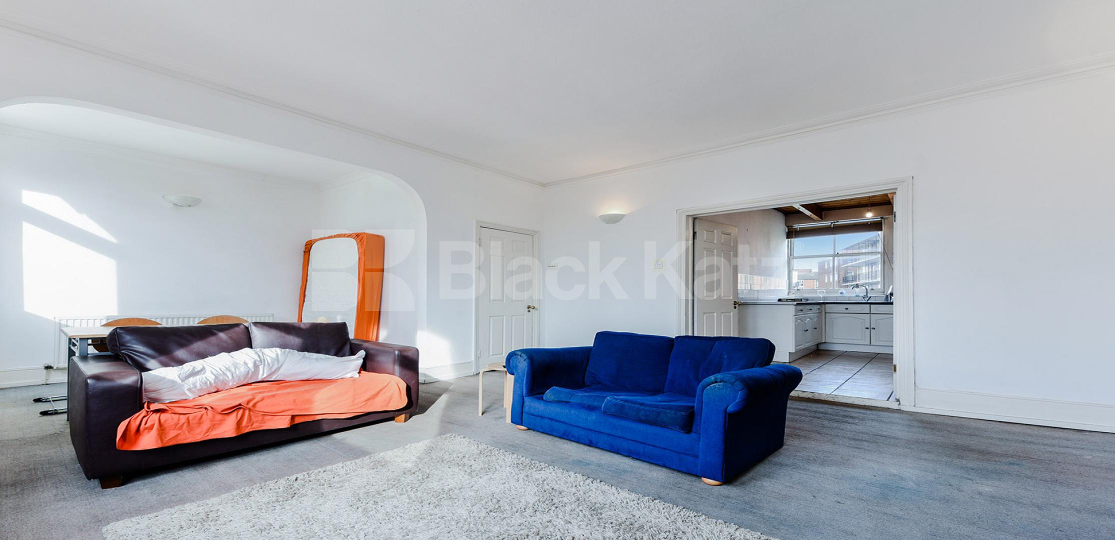 			UNDER OFFER , 3 Bedroom, 1 bath, 1 reception Maisonette			 Queenstown Road, Battersea Park